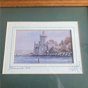 Blackrock Castle Limited edition print by Artist Philip Gray signed and framed